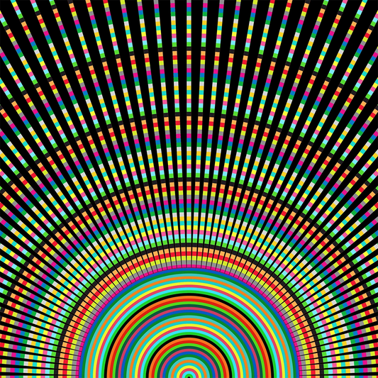 Illusion_Kunst_Strahlen_Zentral