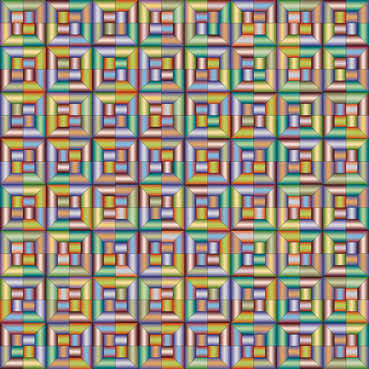 Nonfigurativ_Raster_Konkrete-Kunst_Glanz