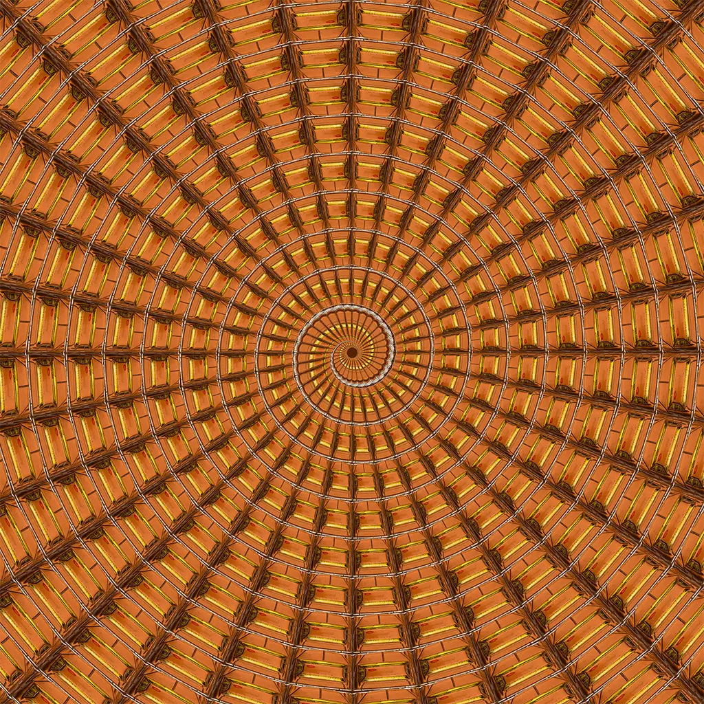 Digitale Collage_Makrofotografie_Ornament_Spirale
