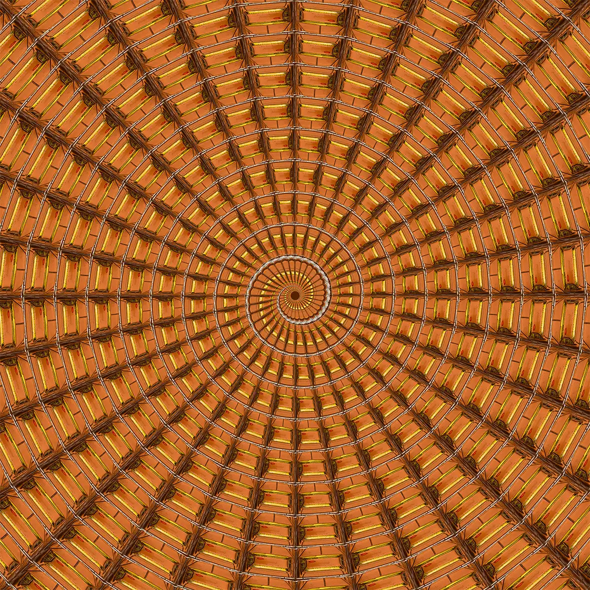 Digitale Collage_Makrofotografie_Ornament_Spirale