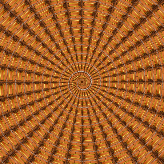 Digitale Collage_Makrofotografie_Ornament_Spirale