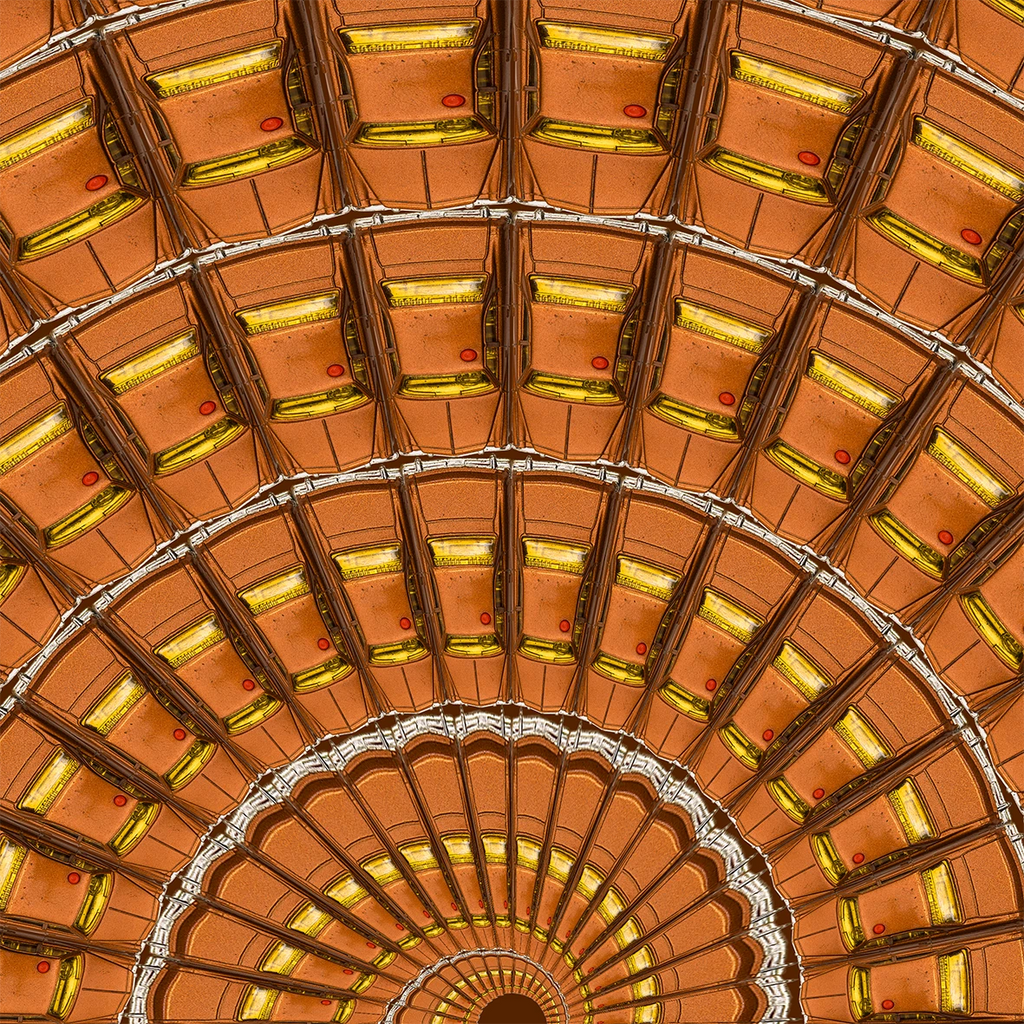 Digitale Collage_Makrofotografie_Ornament_Spirale