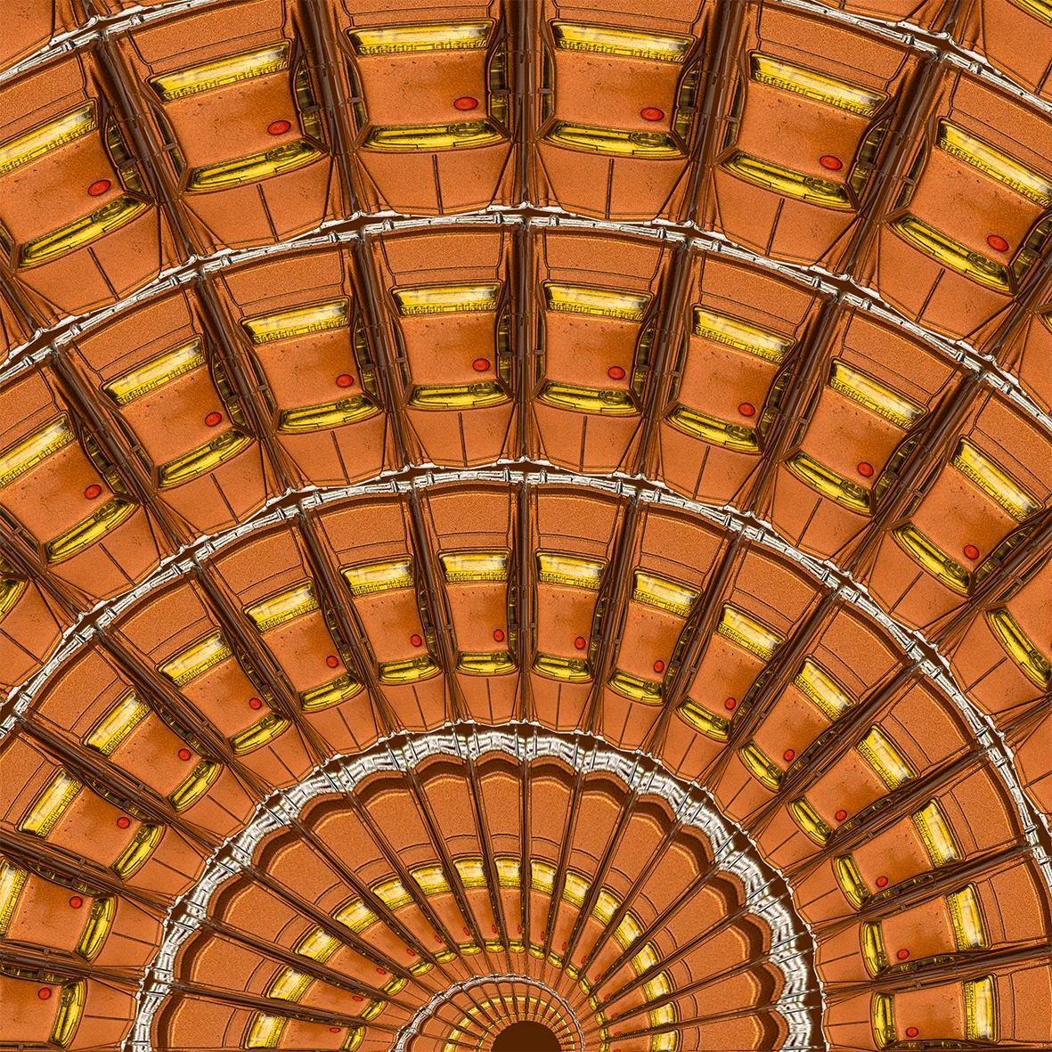 Digitale Collage_Makrofotografie_Ornament_Spirale